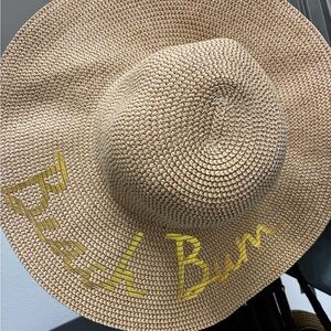 Tan Beach Bum Sun Hat